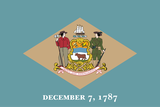 Delaware state flag — translation services